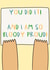 Proud of You Card created by edenwtrs (Illustrations by Eden Waters)
