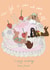 Fun Birthday Card - For Her - Life Is Cake created by Eat the Moon