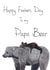 Papa Bear Fathers Day Card created by The Warren Creations