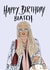 Wild child biatch birthday card  created by Luna Magicis 