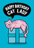 Happy Birthday Cat Lady 1001 created by Drawn to Cats