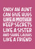 'Give Hugs Like a Mother' Cute and Sweet Aunt Birthday Card created by Brogan Thomas