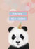 Party Panda Happy Birthday Card created by Alfreda & Alice