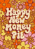 Retro Floral New Home Card - Happy New Money Pit created by Jessie Maeve Studio