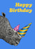 Party Rhino Happy Birthday Card created by Martina Scott
