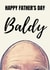 Baldy Father's Day Card created by RAPPIT