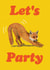 Let's Party Foxy Fox Card created by Martina Scott
