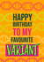 Pandemic birthday card for your fave person created by SQRRL STUDIOS