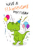 Rawrsome Dinosaur Birthday Card created by Shutter Studios