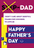 Step Dad Father's day card created by Vektorama