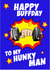 Happy Buffday Hunky card created by Pickled Prints