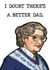 Mrs Doubtfire Funny Fathers Day Card created by Drewit