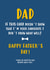 This Shows I'm Your Favourite Father's Day Card created by John Fox