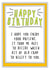 Present Regift Birthday card created by Go La La!