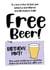 Free Beer! (voucher) created by Codfish Design