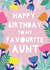 Happy Birthday to my favourite Aunt created by Jessica Eyre