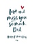Love and Miss You Father's Day Card created by Too Wordy
