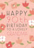 Happy 90th Birthday Grandma created by Juniper and Rose Studio