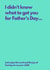 Funny Father’s Day card created by Dear Dainty Designs