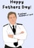 Line of Duty Ted Hastings BBC Comedy Funny Fathers Day Card created by Danielle Akers