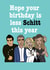 Funny lockdown lifting birthday card inspired by Schitt's Creek created by Karentoons