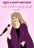 Fun Birthday Card - For Her - Stevie Nicks created by Ain't It Fun