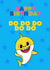 Cute Birthday Card - Shark Song - Shark created by LJ Designs
