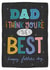 You’re the best Fathers Day card created by Claire Lefevre