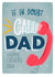 Call Dad Father’s Day card created by Claire Lefevre