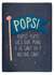 Pops poem Father’s Day card created by Claire Lefevre