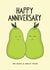Happy Anniversary - We make a Great Pear created by Pearl Ivy