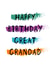 Modern Great Grandad Birthday Card created by size3art