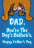 Rude Father's Day Card - Dad - Dog - Dad You're The Dogs Bollocks! created by Heeby Jeeby's