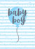New Baby boy Celebration Card created by Libby Mercer