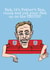 Peter Crouch England Football Father's Day Card created by Gibbo The Doodler