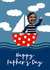 Cute Personalised Sailor Father's Day Card / Photo Card - Happy Father's Day created by Giddy Kipper