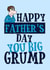 Big Grump Father's Day card created by Goldfish Creative Studio