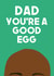 Bald Father's Day Card created by WillyBee
