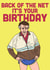 Alan Partridge, Back of the net birthday card created by Swazzdraws