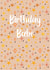Fun Birthday Card - Birthday Babe - Star Celestial created by Birthday Babe Cards