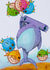 Birthday Balloons shark card created by Blue Square Dinosaur