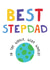 Best Stepdad fathers day card from the kids created by Hello Fridays Studio