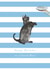 Black Cat Good Boy Birthday Card created by Paper Maven