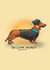 Clever Sausage Dog Graduation Card created by Just Daydreaming