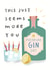 This Just Seems More You, Gin Birthday Card created by Mikaela Iavarone