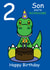 Roarsome Son 2nd Birthday Card  created by @Cupsie's Creations