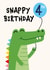 Snappy 4th Birthday created by Kiddy Winks Prints
