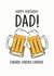 CHEERS DAD BIRTHDAY created by Luella York