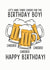 CHEERS BEER BIRTHDAY created by Luella York
