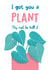 I Got You A Plant, Try not to kill it created by Katherine Lynas